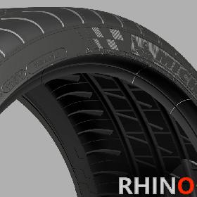 Michelin with 3D sidewall pilot super sport